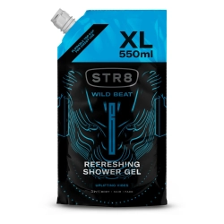 STR8 SH GEL WILD BEAT DOYPACK 550ML