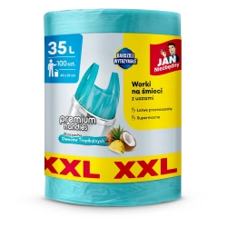 JAN NIEZBĘDNY WORKI T-SHIRT AROMA XXL 35L 100SZT