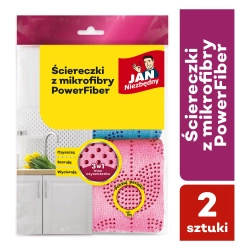 JAN NIEZBĘDNY ŚCIERECZKI Z MIKROF POWERFIBER 2SZT