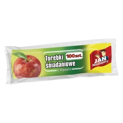 JAN NIEZBĘDNY TOREBKI ŚNIADANIOWE KLIPSY 100SZT