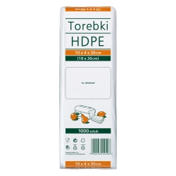 HDPE TOREBKI SPOŻYWCZE 10X4X30 A1000
