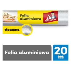 JAN NIEZBĘDNY FOLIA ALUMINIOWA 20M TŁOCZONA