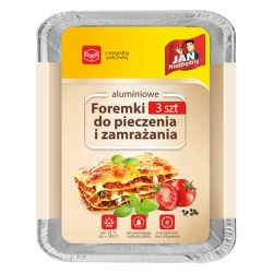 JAN NIEZBĘDNY FOREMKI ALU Z POKRYWKĄ ZAMR 3SZT
