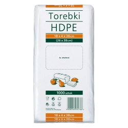 HDPE TOREBKI SPOŻYWCZE 18X4X38 A1000