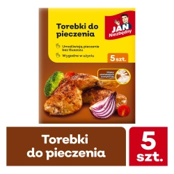 JAN NIEZBĘDNY TOREBKI DO PIECZENIA MIĘS WARZ 5SZT