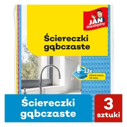 JAN NIEZBĘDNY ŚCIERECZKI GĄBCZASTE 3SZT