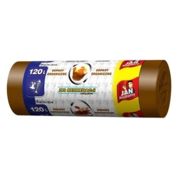 JAN NIEZBĘDNY WORKI HD EP SEGREG. BRĄZ 120L 10SZT