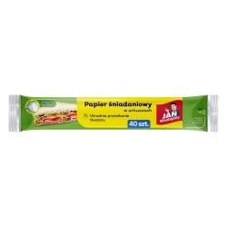 JAN NIEZBĘDNY Papier śniadaniowy w ark. 40szt
