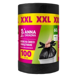 AZ WORKI EP CZARNE XXL 60L 100SZT
