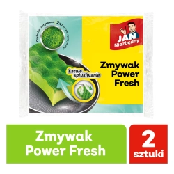 JAN NIEZBĘDNY ZMYWAK POWER FRESH 2SZT