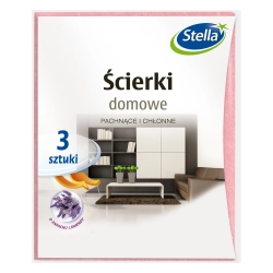 ST ŚCIERKI DOMOWE O ZAPACHU LAWENDY 3SZT