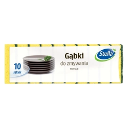 ST GĄBKI DO ZMYWANIA 10SZT