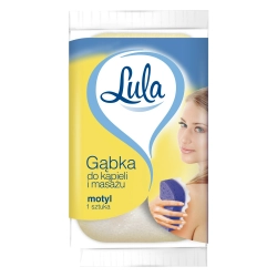 LUL GĄBKA DO KĄPIELI I MASAŻU MOTYL
