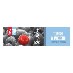 AZ TOREBKI NA MROŻONKI 2L 30SZT Z KLIPS.