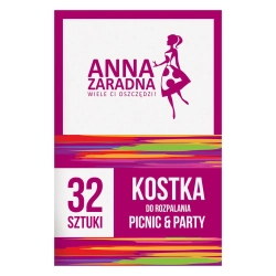 AZ KOSTKI DO ROZPALANIA BIAŁE 32SZT