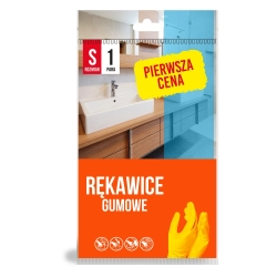 PC RĘKAWICE GUMOWE ROZMIAR S
