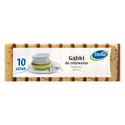 ST GĄBKI DO ZMYWANIA Z MIEDZIĄ 10SZT