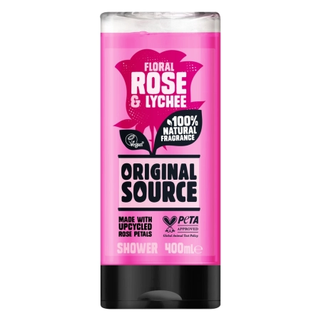 OS ZEL POD PRYSZNIC 400ML ROSE&LYCHEE