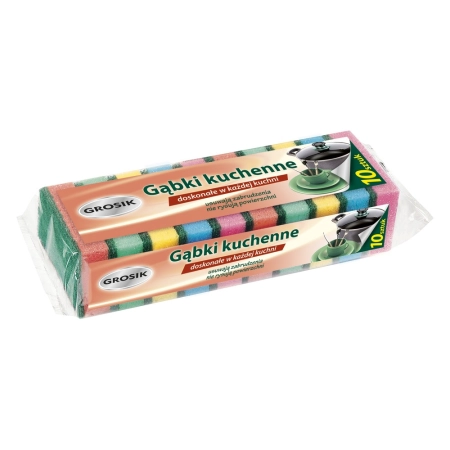 GR GĄBKA KUCHENNA 10SZT