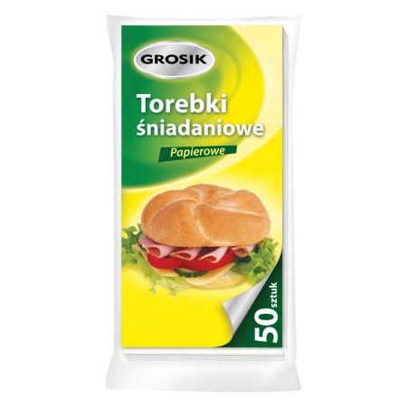 GR TOREBKI ŚNIADANIOWE PAPIEROWE 50SZT