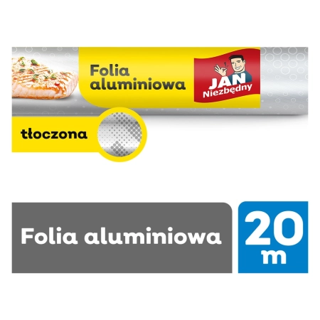 JAN NIEZBĘDNY FOLIA ALUMINIOWA 20M TŁOCZONA