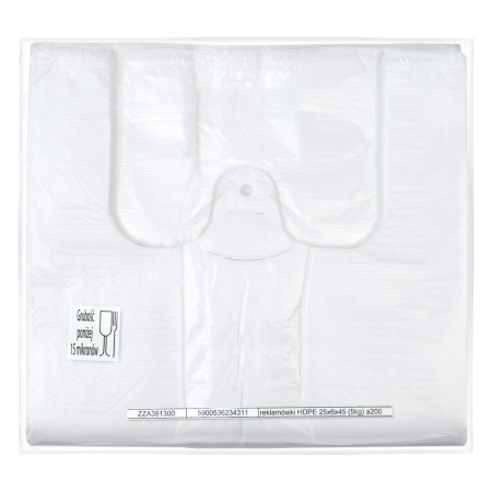 HDPE REKLAMÓWKI PODSTAW.25X6X45 5KG 10