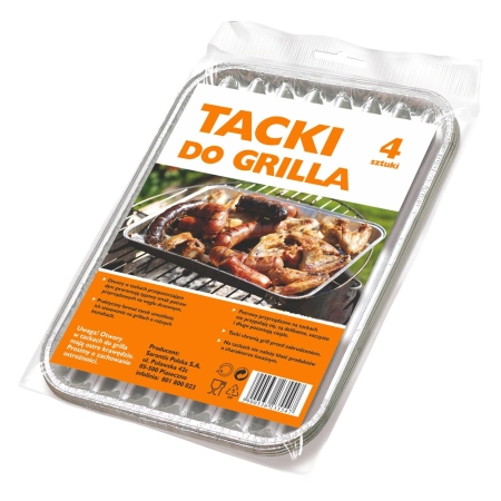 GR TACKA DO GRILLA 4SZT MAŁA