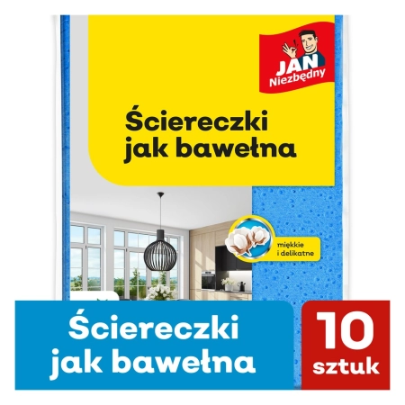 JAN NIEZBĘDNY ŚCIERECZKI JAK BAWEŁNA 10SZT