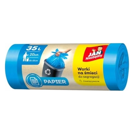 JAN NIEZBĘDNY WORKI HD EP SEGREG. NIEB 35L 20SZT