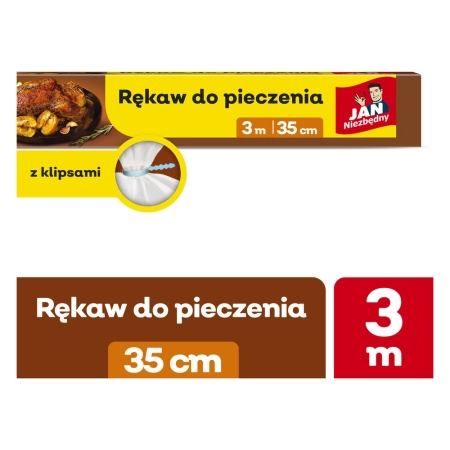 JAN NIEZBĘDNY RĘKAW DO PIECZENIA 3M SZER. 35CM