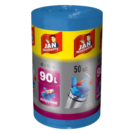 JAN NIEZBĘDNY WORKI HD EASY-PACK XXL 90L 50SZT