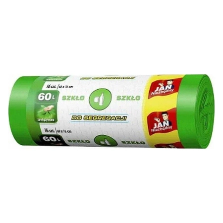 JAN NIEZBĘDNY WORKI HD EP SEGREG. ZIEL 60L 16SZT