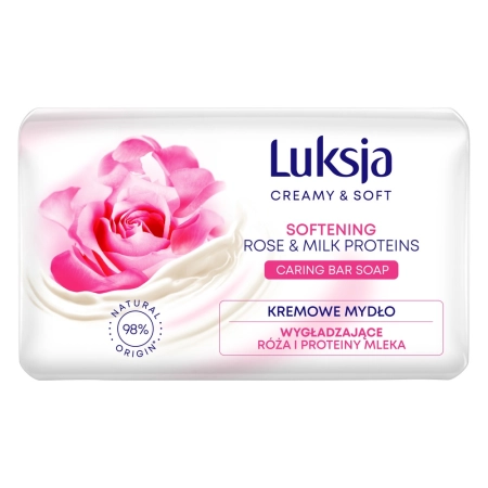 LUK MYDLO W KOSTCE 90G ROSE