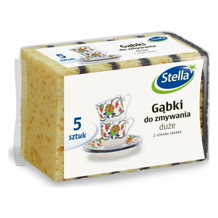 ST GABKI DO ZMYWANIA Z JON SREB DUŻE 5S