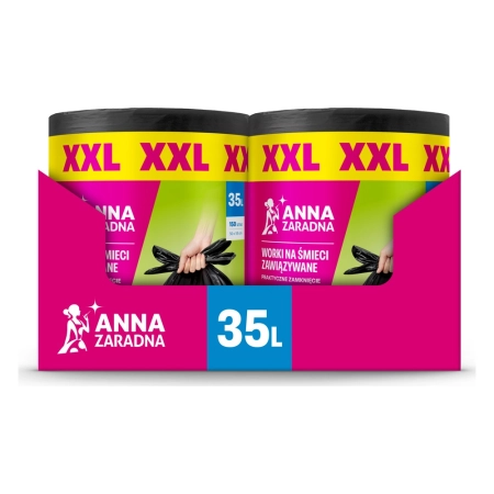 AZ WORKI EP CZARNE XXL 35L 150SZT