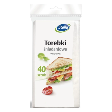 ST TOREBKI ŚNIADANIOWE PAPIEROWE 40SZT