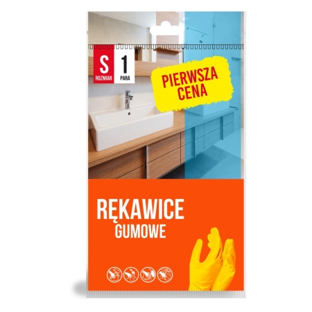 PC RĘKAWICE GUMOWE ROZMIAR S