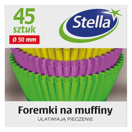 ST FOREMKI PAP. MUFFINY KOLOR.BOX 45SZT