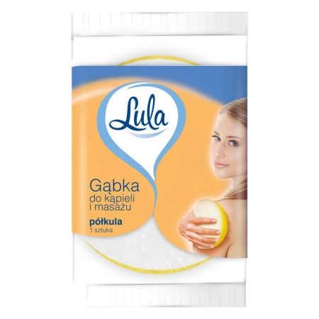 LUL GĄBKA DO KĄPIELI I MASAŻU PÓŁKULA