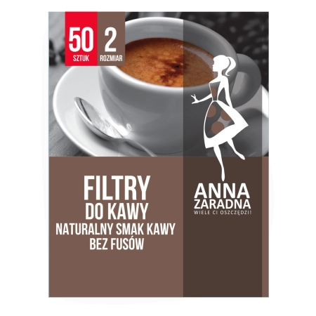 AZ FILTRY DO KAWY ROZM. 2 50SZT