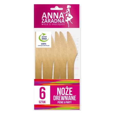 AZ NOŻE DREWNIANE 6SZT V1