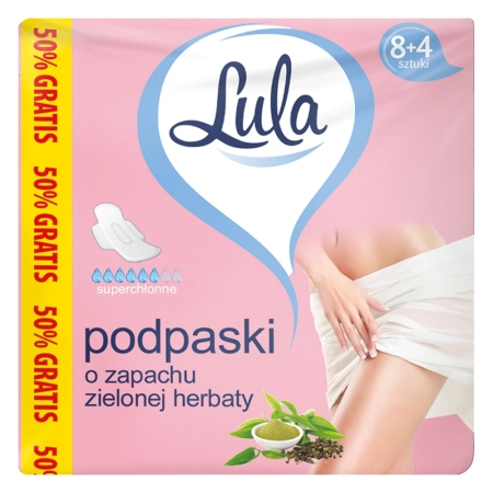 LUL PODPASKI ZIELONA HERBATA 8+4SZT