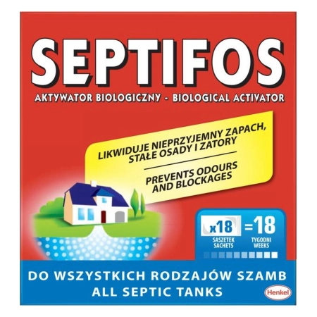SEPTIFOS AKTYWATOR BIOL 18 SASZETEK 648G
