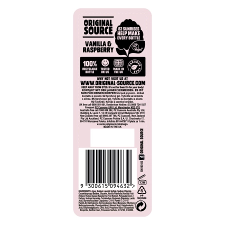 OS ŻEL POD PRYSZNIC 500ML VANILLA